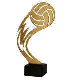 Statuetka metalowa złota SIATKÓWKA ML-VOL