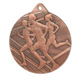 Medal ME004B brązowy biegi sportowy
