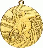Medal złoty 40mm PIŁKA NOŻNA MMC1340