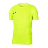 Koszulka dla dzieci Nike Dry Park VII JSY SS limonkowa BV6741 702
