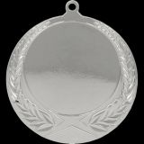 Medal 70mm srebrny z miejscem na emblemat MMC1170
