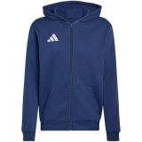 Bluza dla dzieci adidas Entrada 26 Full Zip Hoody granatowa KH1784