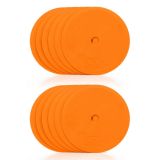 Płaskie znaczniki pola - okrągłe 15 cm - 12x pomarańczowy SMJ sport ZPO-O