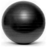 Piłka gimnastyczna fitness BL003 czarna 85 cm z pompką