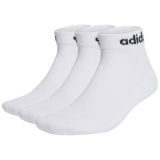 Skarpety adidas białe 3pak Linear Ankle Socks Cushioned białe