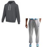 Komplet męski Nike Park 26 Fleece Hoodie ciemnoszara IB1222 /IB1248