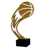 Statuetka metalowa złota KOSZYKÓWKA ML-BAS