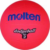 DB2-R Piłka gumowa Molten dodgeball size 2
