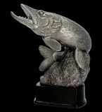 Statuetka odlewana - szczupak