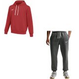 Komplet męski Nike Park 26 Fleece Hoodie czerwona IB1222/IB1248