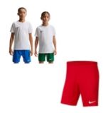 Komplet dla dzieci Nike Dri-Fit Park VIII biała HV8182 100