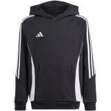 Bluza dla dzieci adidas Tiro 24 Hooded Sweat czarna IJ5611