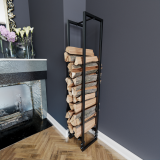 Stojak na drewno 25x25x130cm nowoczesne Loftowe TS001