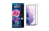 Crong 7D Nano Flexible Glass Niepękajšce szkło hybrydowe 9H na cały ekran Samsung Galaxy S21