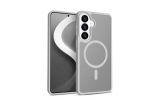 Crong Hybrid Matte Magnetic - Etui MagSafe Samsung Galaxy S26 (szary)