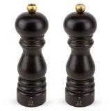 PARIS Zestaw młynków 18 cm: sól kamienna + pieprz, czekolada (PG-2-2346100)