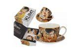 Filiżanka 250 ml ze spodkiem - G. Klimt / Pocałunek (532-8201)