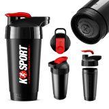 SHAKER 700ml - Circle technology SHK002, Czarny