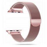 Branzoleta mediolańska do Apple Watch 44/45/49 mm Tech-Protect - różowe złoto