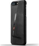 Etui do iPhone 7/8 Plus Mujjo Wallet skórzane - czarne