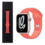 Apple Pasek silikonowy Nike 44/45 mm w kolorze czerwonym