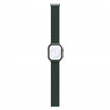 Pasek do Apple Watch 44-49MM JCPAL FlexDuo - Czarny/Ciemno zielony
