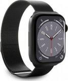 Pasek do Apple Watch 44 45mm Puro Milanese - czarny