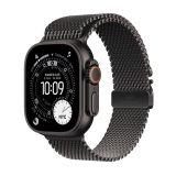 Apple Watch Ultra 3 czarny z bransoletą mediolańską w kolorze czarnym S