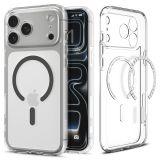 Etui do iPhone 17 Pro Max Spigen Ultra Hybrid MagSafe clear graphite