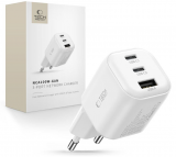 Ładowarka sieciowa Tech-Protect NCA100W-GAN-AVS 3 port biała PD 100W/QC3.0