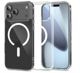 Etui iPhone 18/17 Pro Max Tech-Protect Flexair Hybrid CC MagSage - przeźroczyste
